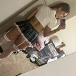 Sexy School Uniform Costume Set w/ Stockings photo review