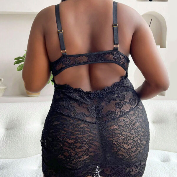 Sexy Lace Night Slip In Plus Size